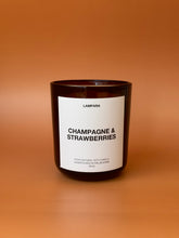 Load image into Gallery viewer, Champagne &amp; Strawberries Soy Candles
